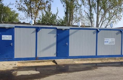 Станция обеззараживания инфицированных сточных вод "ДЕЗИС-60БМ"